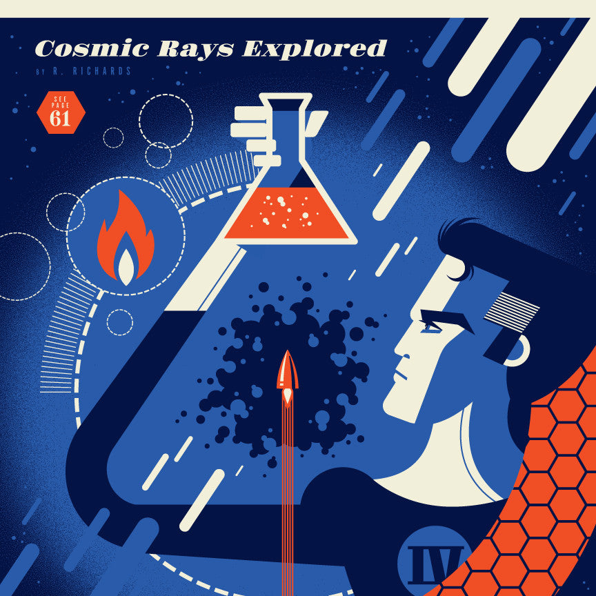 Tom Whalen - "Fantastic Science" - Spoke Art