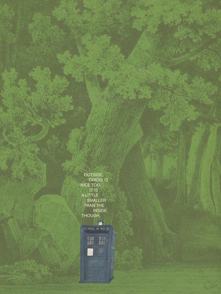 Max Dalton - "Tardis" - Spoke Art