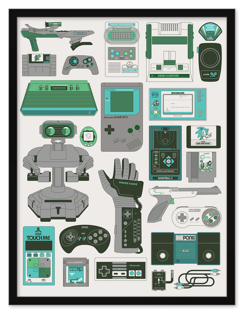Mike Davis - "Tools Of The Trade: Video Game Edition" - Spoke Art