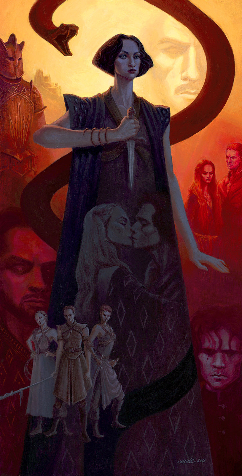 Mia Araujo - "Unbowed, Unbent, Unbroken" - Spoke Art