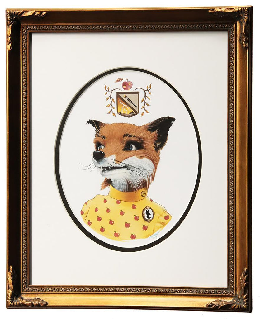 Ryan Berkley - "Mrs. Fox" - Spoke Art