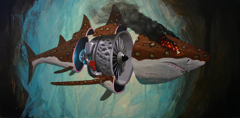 Robert Bowen - "Jaguar Shark" (It Does Remember you, Zissou) - Spoke Art