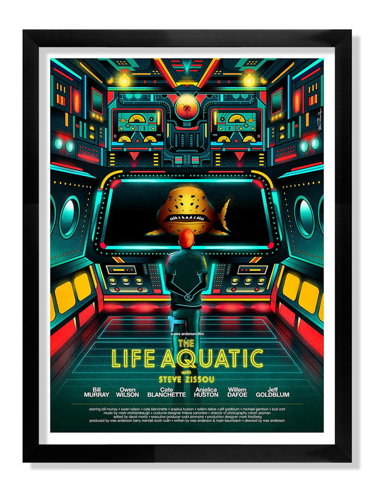 Van Orton Design - "The Life Aquatic with Steve Zissou" - Spoke Art