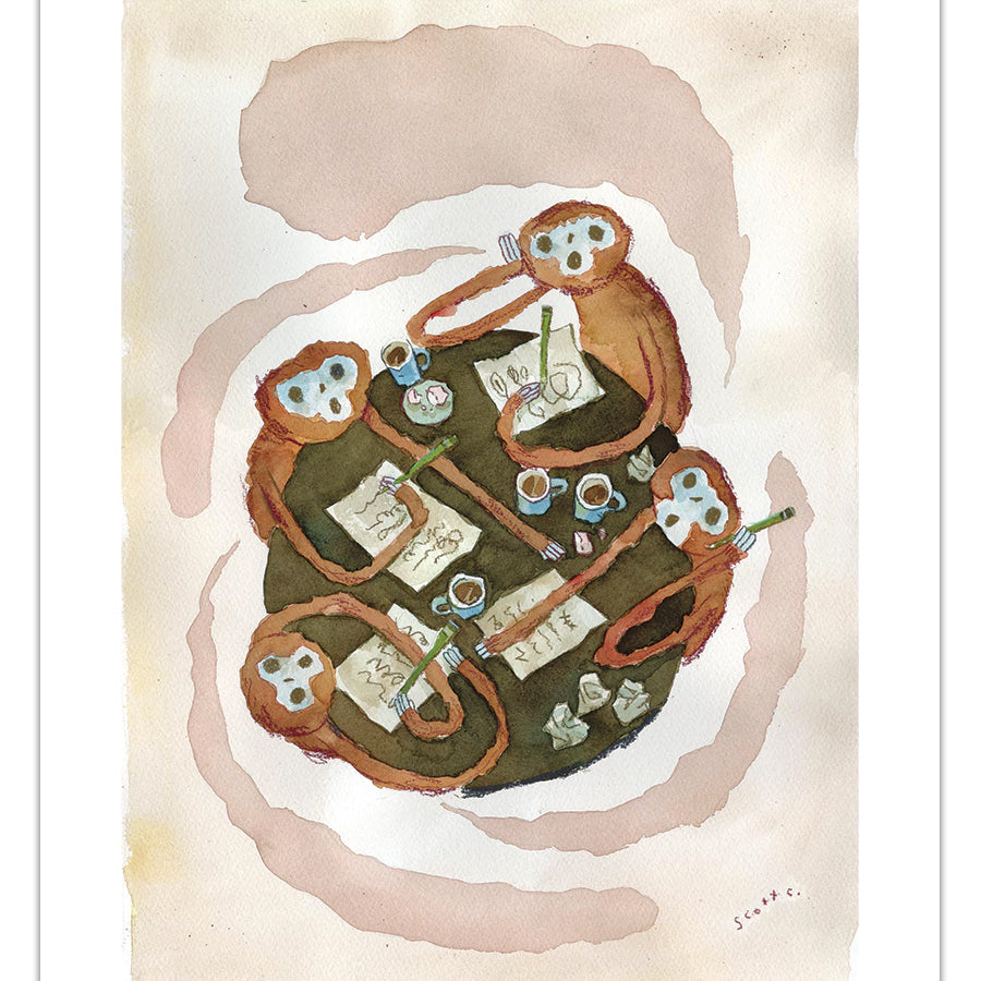 Scott C. - "Writer's Room" - Spoke Art
