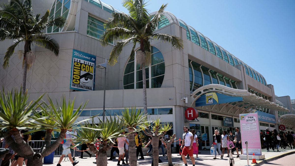 exterior view of the San Diego Comic Con