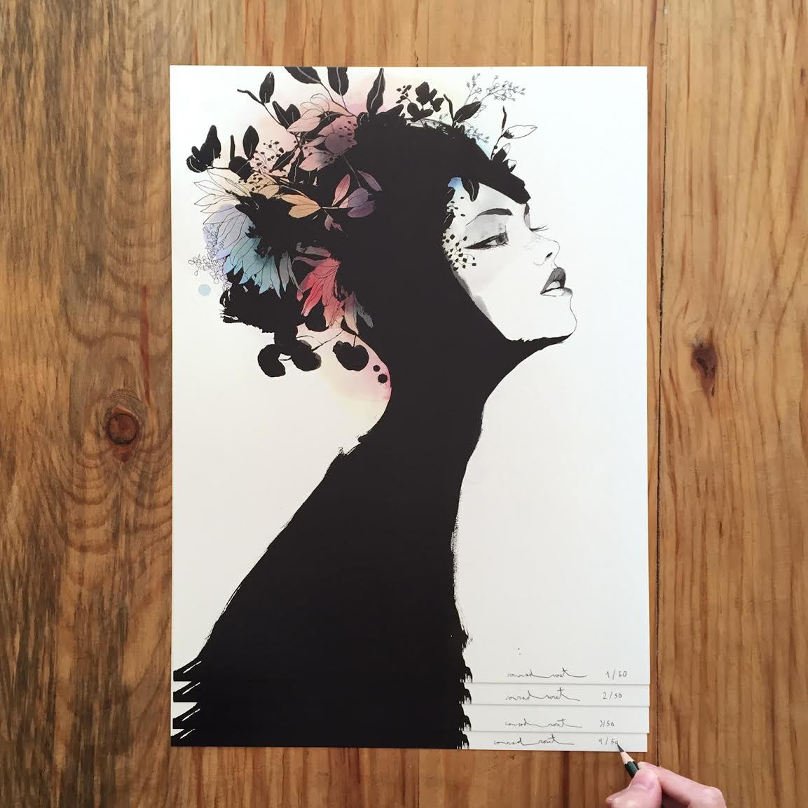 Conrad Roset - "NOIR" Print Release