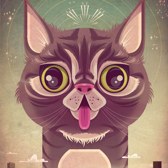 Lil Bub art show - limited edition prints