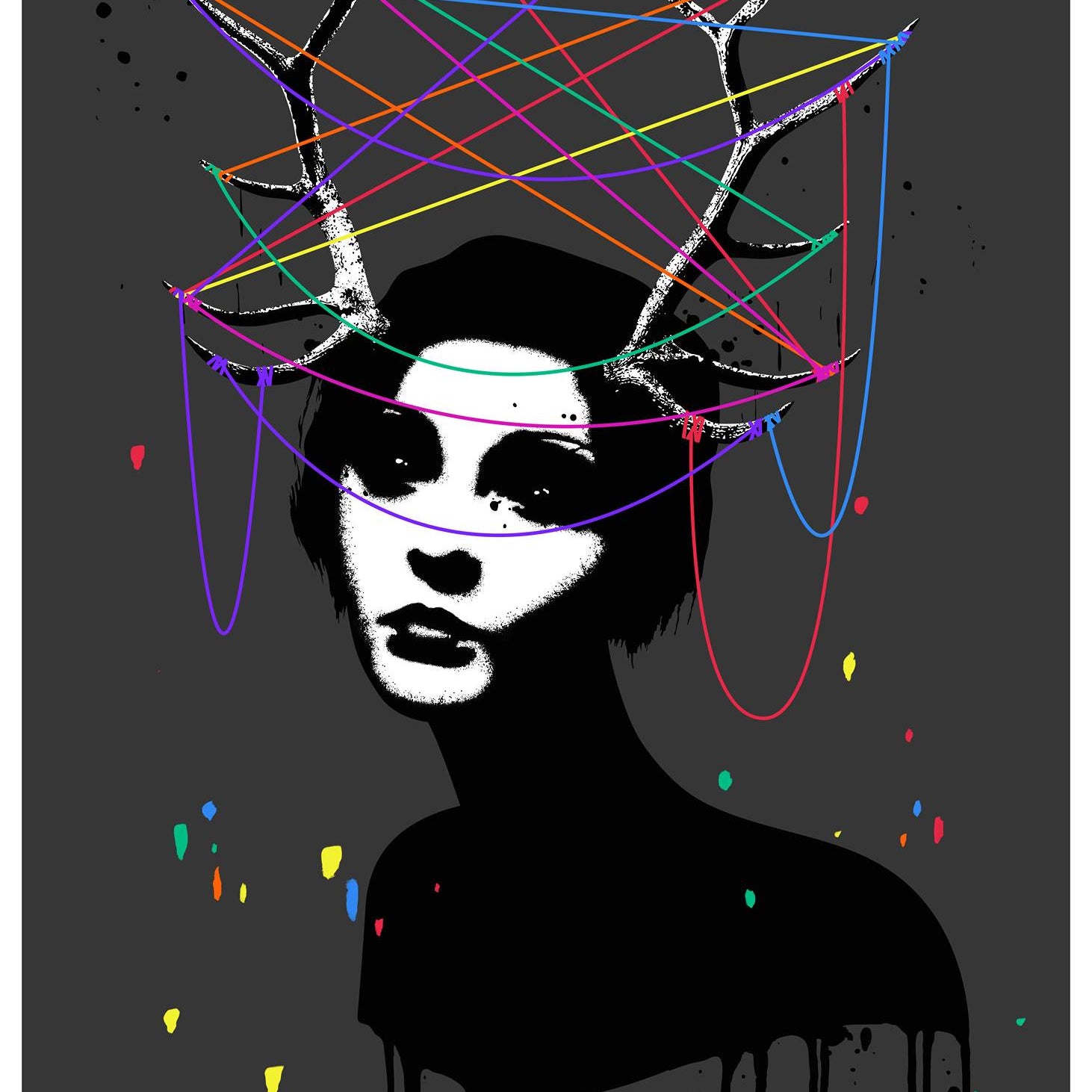"The Darkside of the Rainbow" - a solo show by Eelus