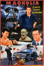 A Deadly Prey poster of a movie in oil and enamel painting style by Mr. Nana Abyq, featured in the Deadly Prey exhibition.