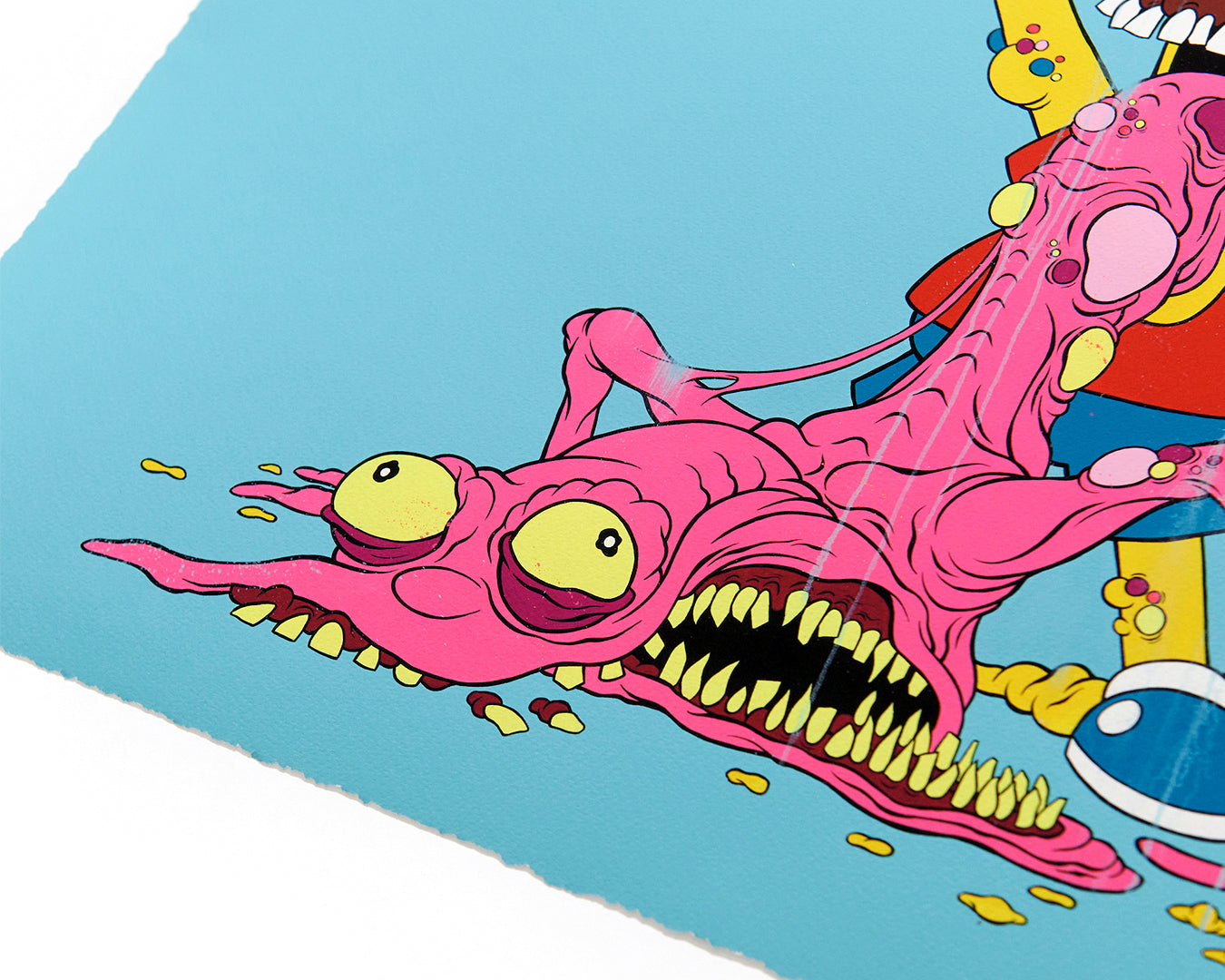 Alex Pardee - "No-Longer Bart" print - Spoke Art