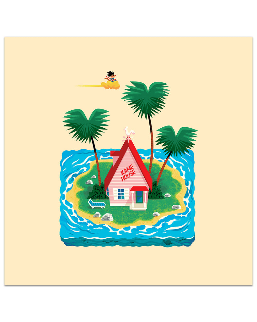Andrew Kolb - "Teeny Tiny Island" print - Spoke Art