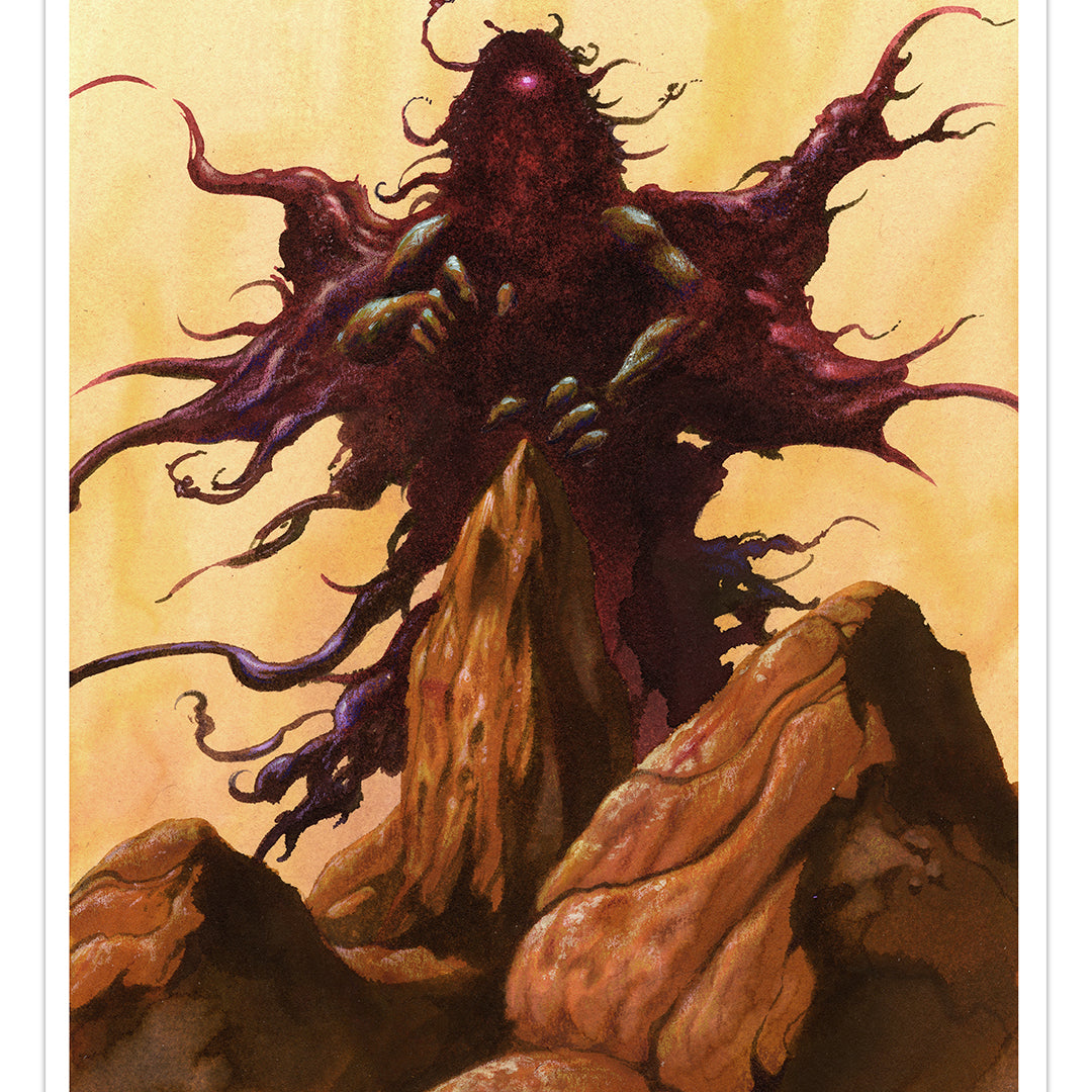 Arik Roper - "Cyclopean Desert Spirit" print - Spoke Art