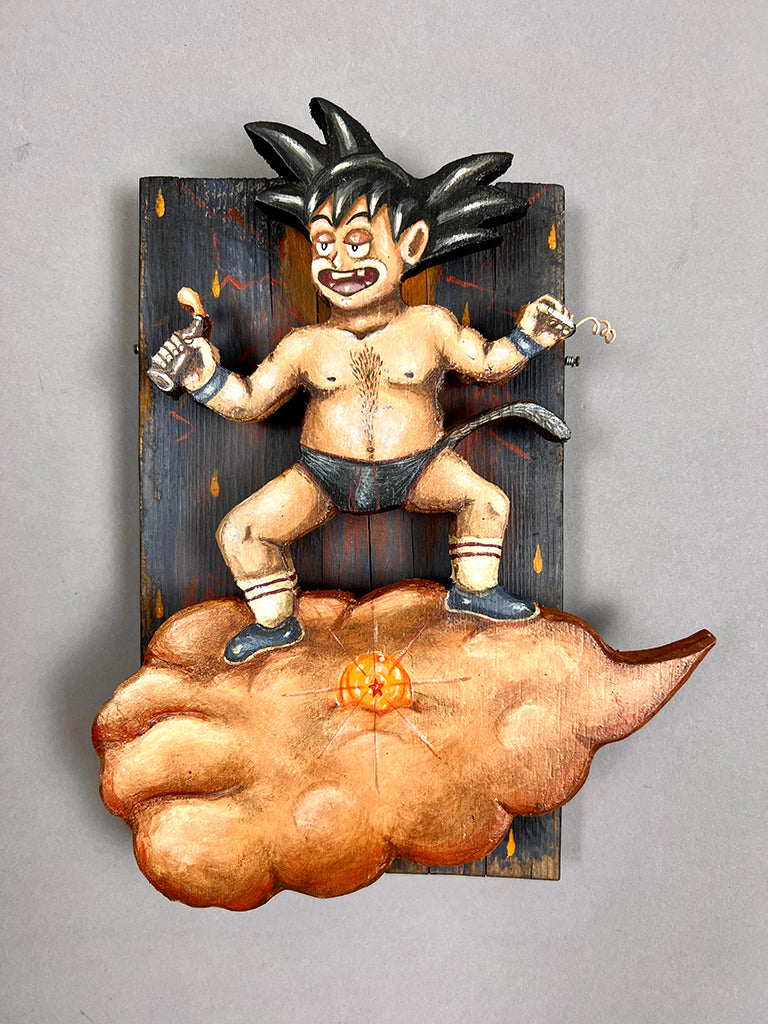 Brandan Styles - "Drunken Goku" - Spoke Art