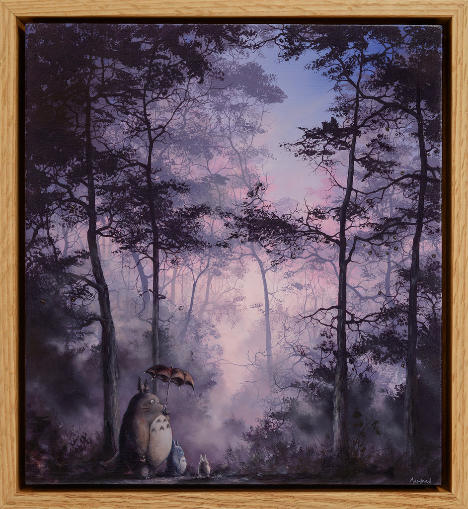 Brian Mashburn - "Woodland with Spirits" - Spoke Art