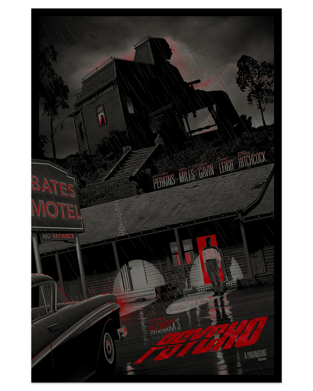 Chris Koehler - "Psycho" print - Spoke Art