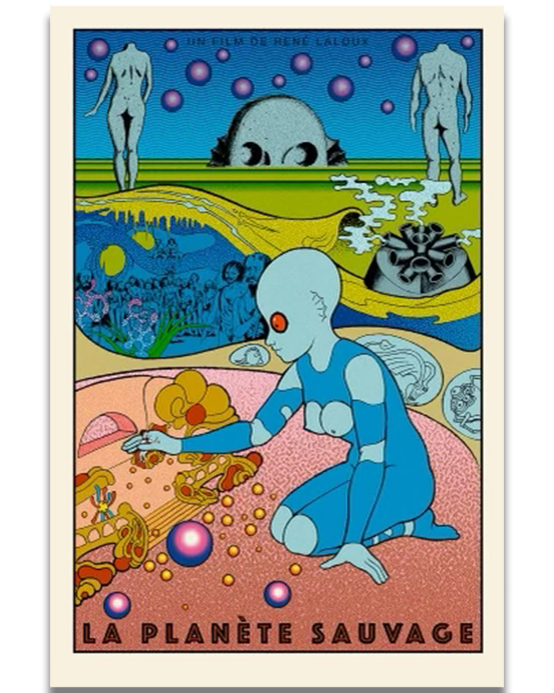 Chuck Sperry - "Fantastic Planet" print - Spoke Art