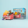 100% Soft - "Dumpster Fire - Trash Panda" Vinyl Figure - Spoke Art