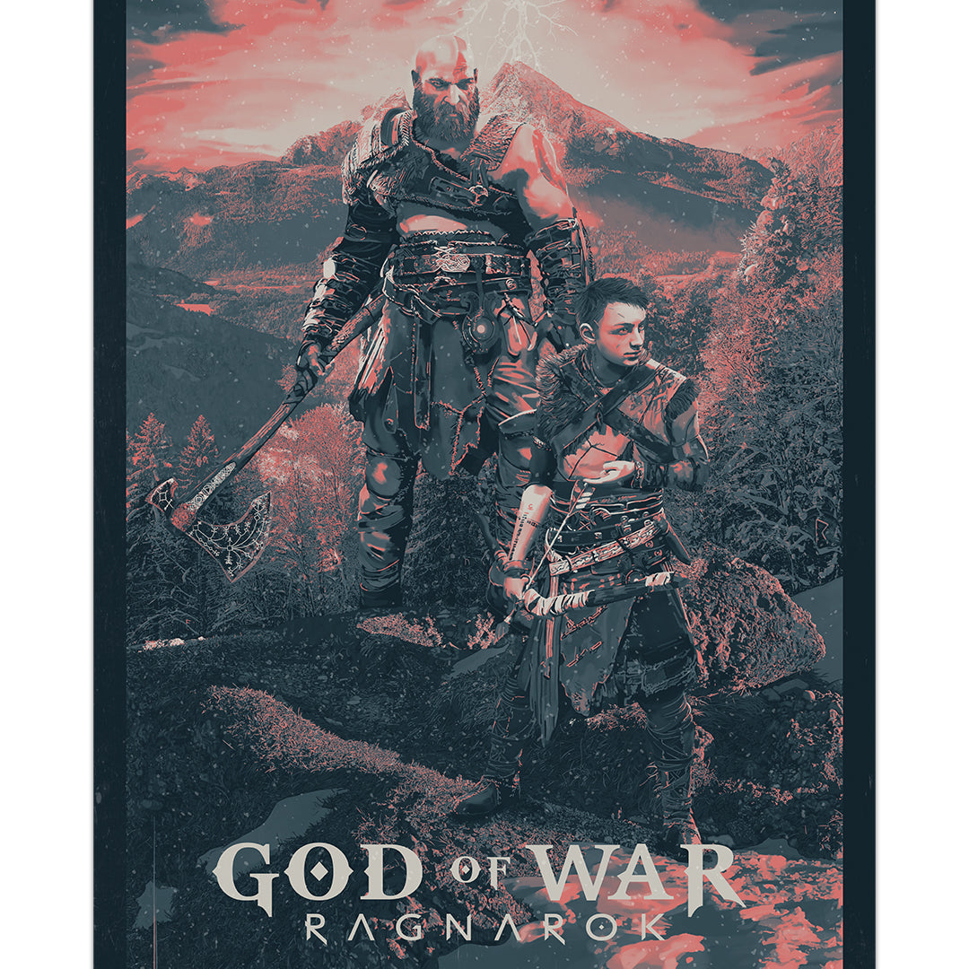 Dakota Randall - "God of War: Ragnarök" print - Spoke Art