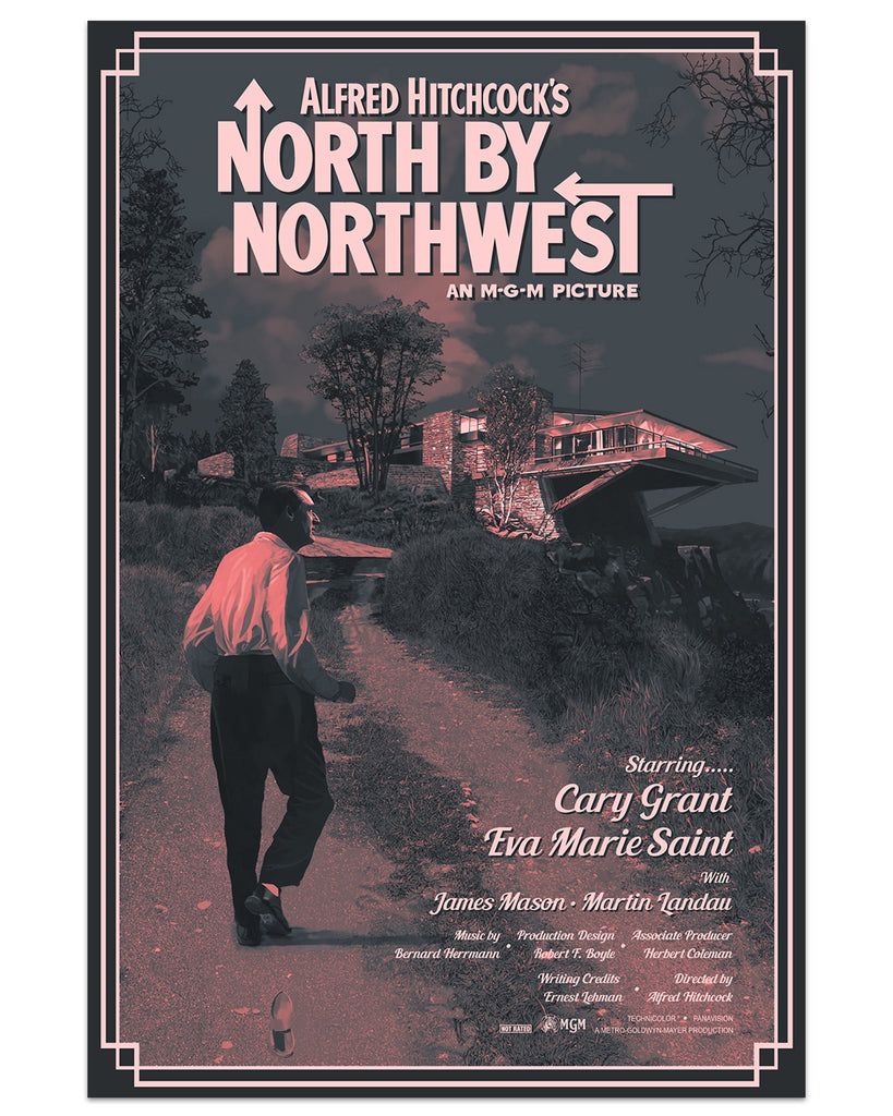 Dakota Randall - "North By Northwest" print