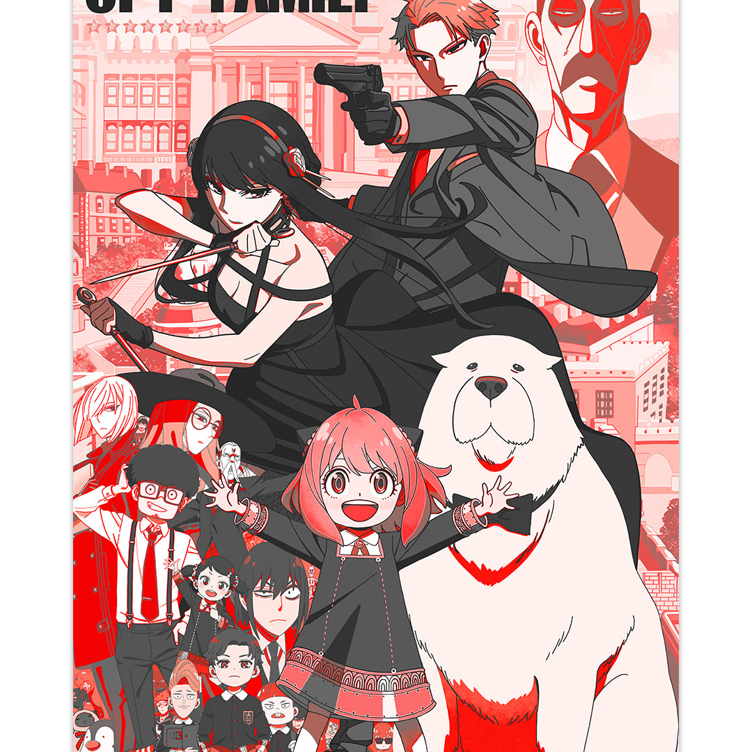 Print by Dakota Randall of Spy X Family