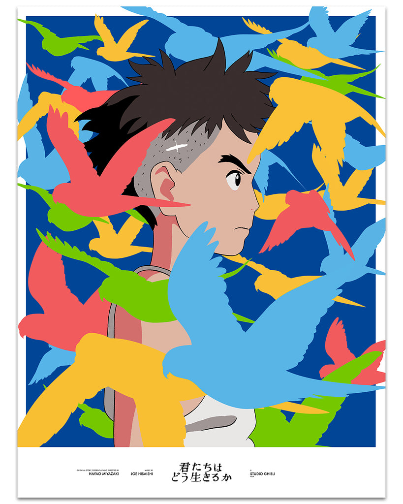 Fabiocs - "The Boy and The Heron" print