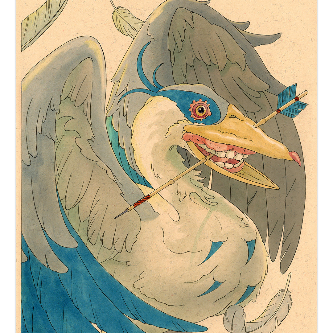 Felicia Chiao - "The Boy and The Heron" print - Spoke Art