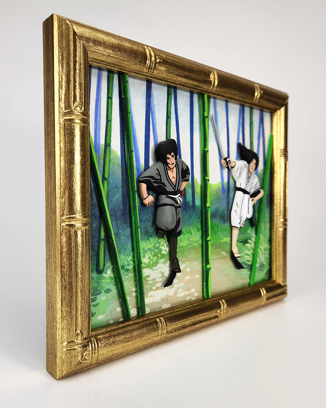 Geoff Trapp - "Bamboo Showdown" - Spoke Art