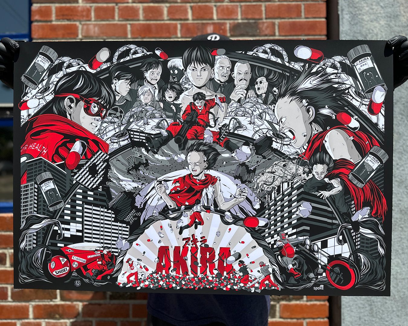 Germain Barthelemy - "Akira" Print - Spoke Art