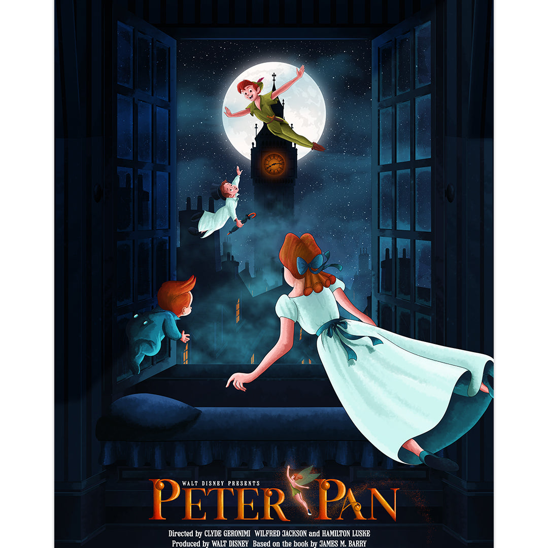 Germain Barthélémy - "Peter Pan" print - Spoke Art