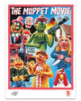 Deadly Prey’s parody poster of The Muppet Movie features Kermit with a gun, Miss Piggy with a knife, and Fozzie Bear with a shotgun in action-movie style, printed on 100lb card stock.