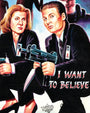 Two cartoon FBI agents in black suits crouch with guns, evoking X-Files energy as “I WANT TO BELIEVE” appears beside them. This Deadly Prey digital print on sturdy 100lb card stock is perfect for fans of vintage comic book style.
