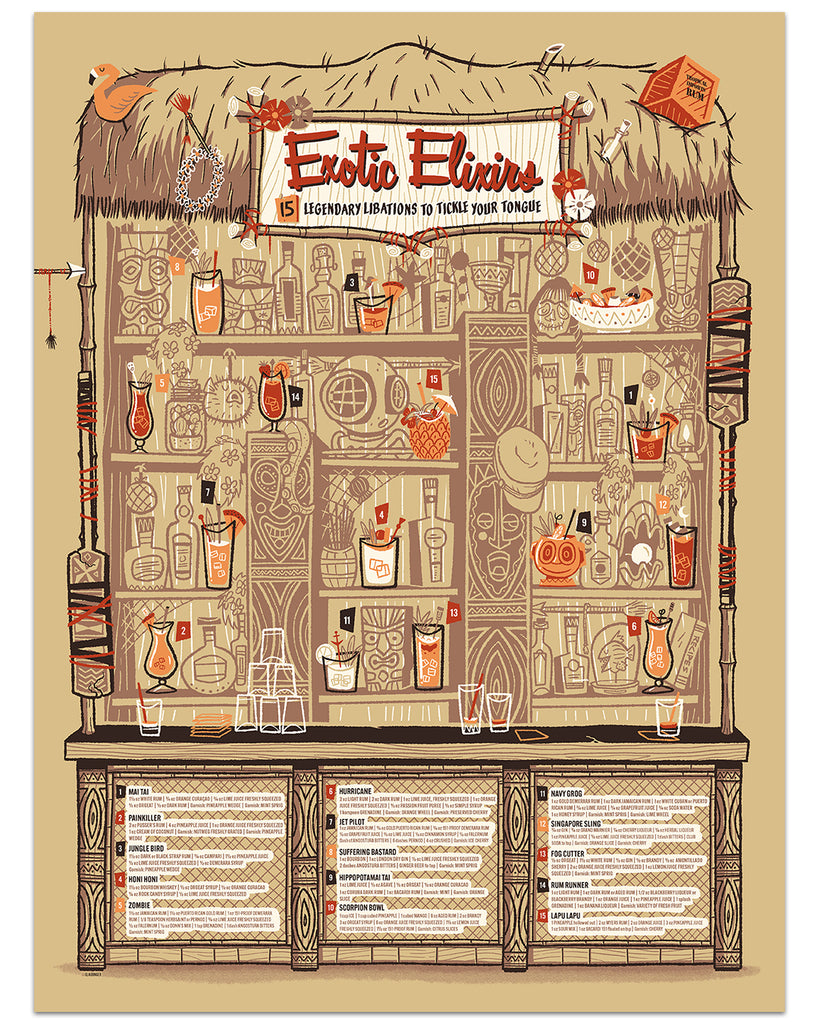 Ian Glaubinger - "Exotic Elixirs" - Spoke Art
