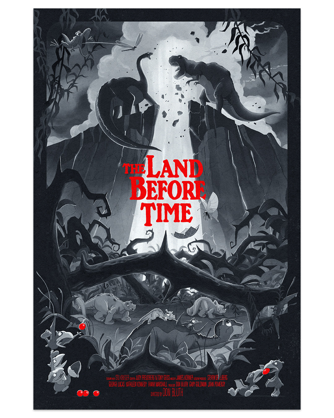 Izzy Burton - "The Land Before Time (1998)" print - Spoke Art