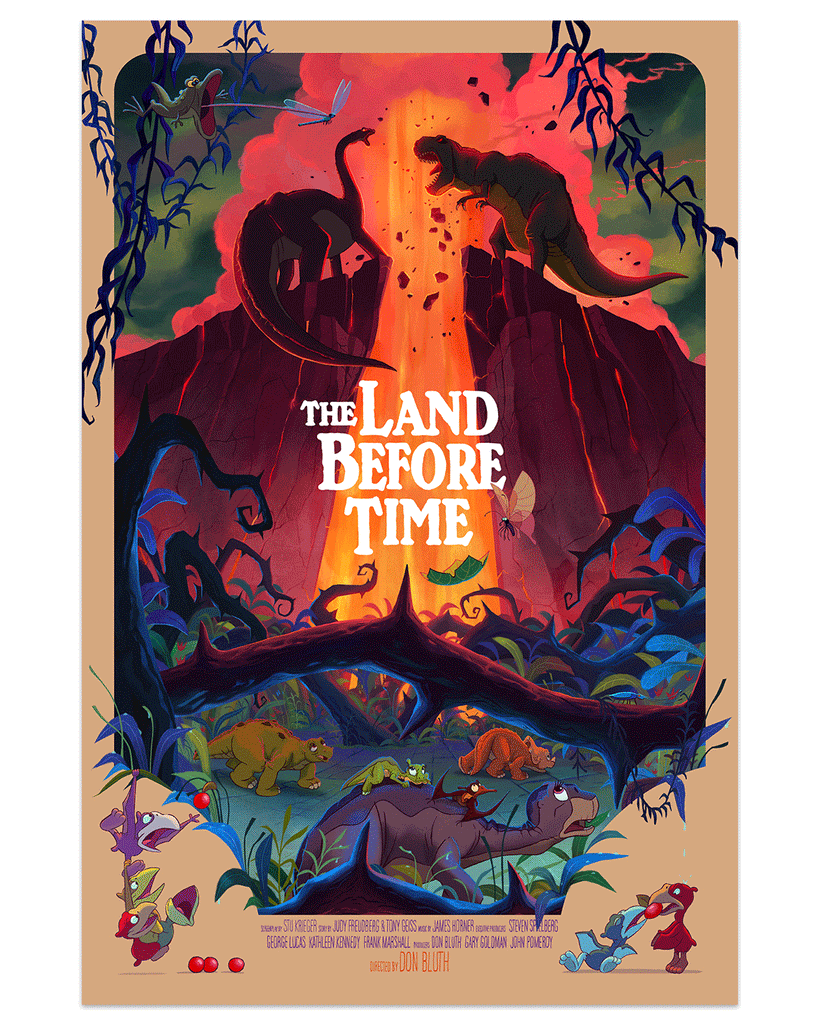 Izzy Burton - "The Land Before Time (1998)" print - Spoke Art