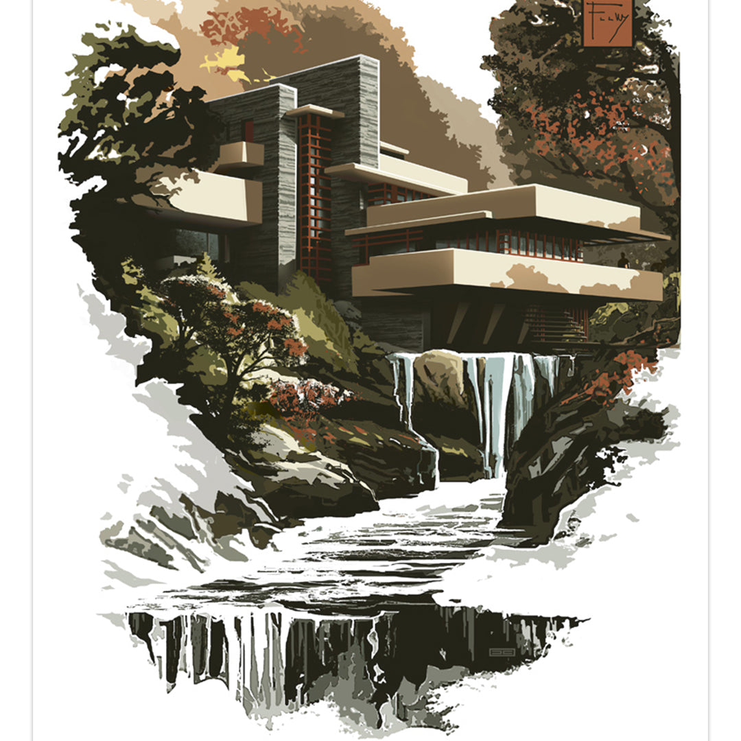 JC Richard - "Fallingwater" - Spoke Art