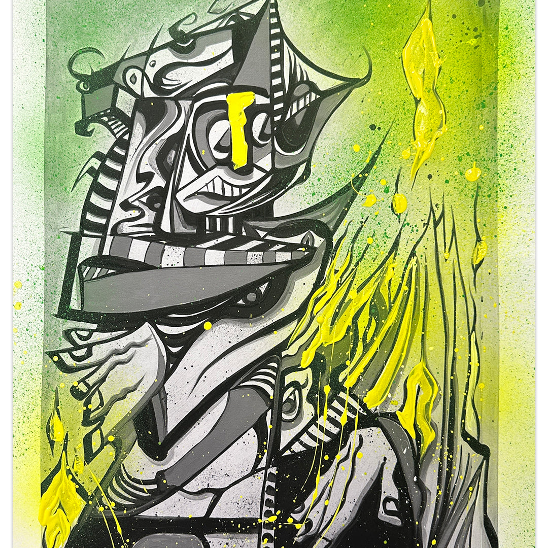 Joey Feldman - "Stay Focused" print - Spoke Art