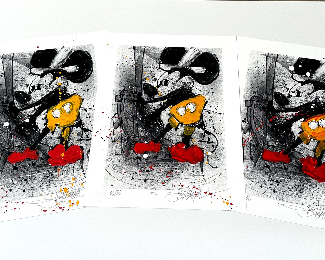 Joey Feldman - "Steamboat Willie Wonder On 24" Regular HPM prints - Spoke Art