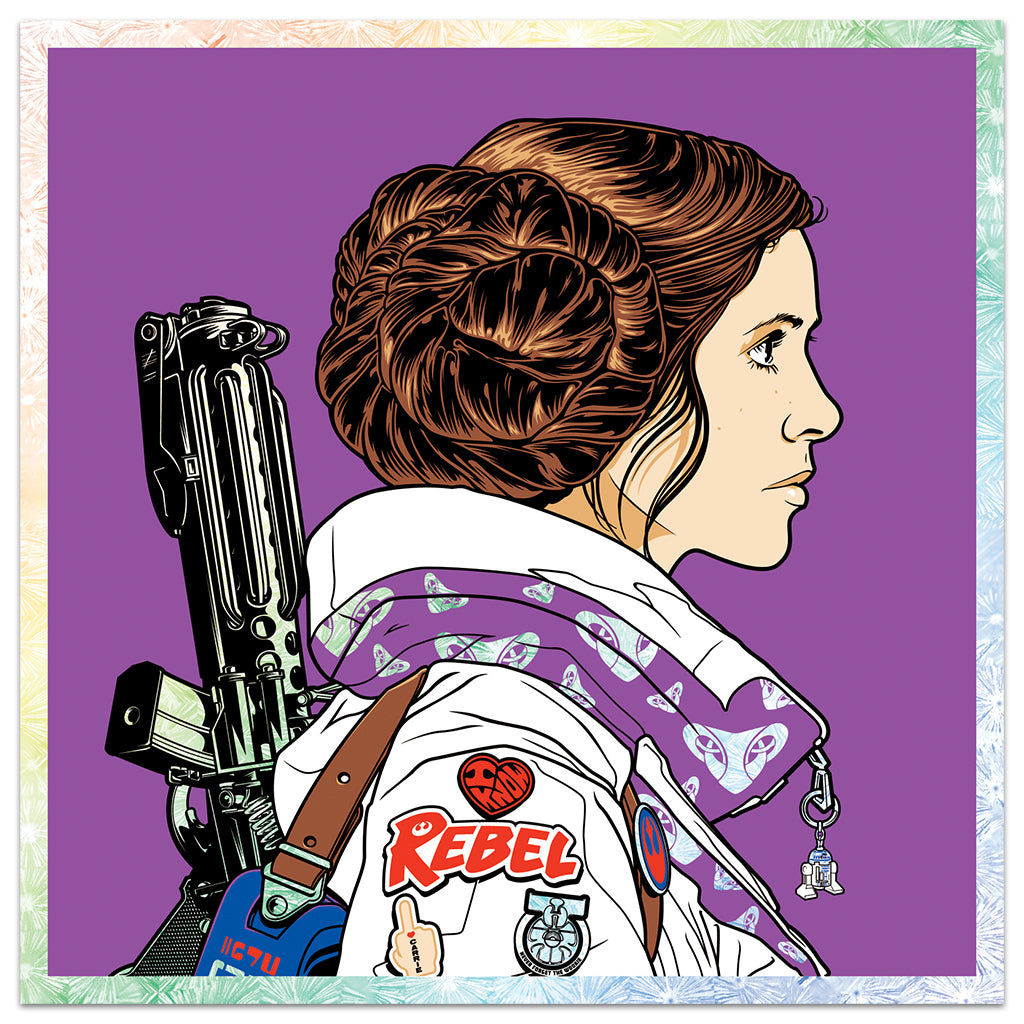 Joshua Budich - "Alderaan's Daughter" print - Spoke Art