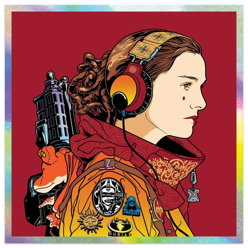 Joshua Budich - "Veré (Padme Amidala)" print - Spoke Art