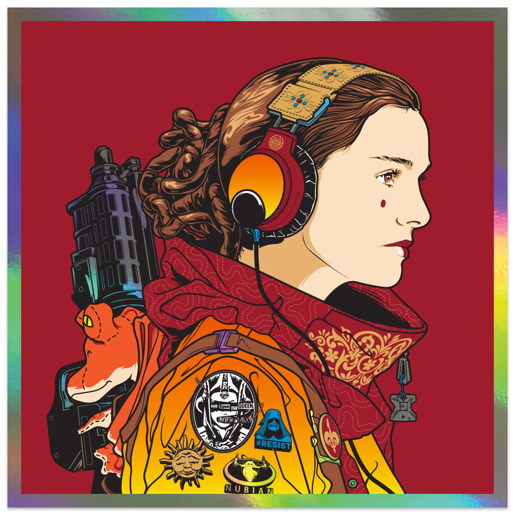 Joshua Budich - "Veré (Padme Amidala)" print - Spoke Art