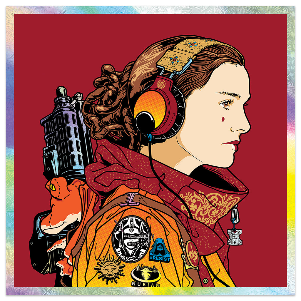 Joshua Budich - "Veré (Padme Amidala)" print - Spoke Art