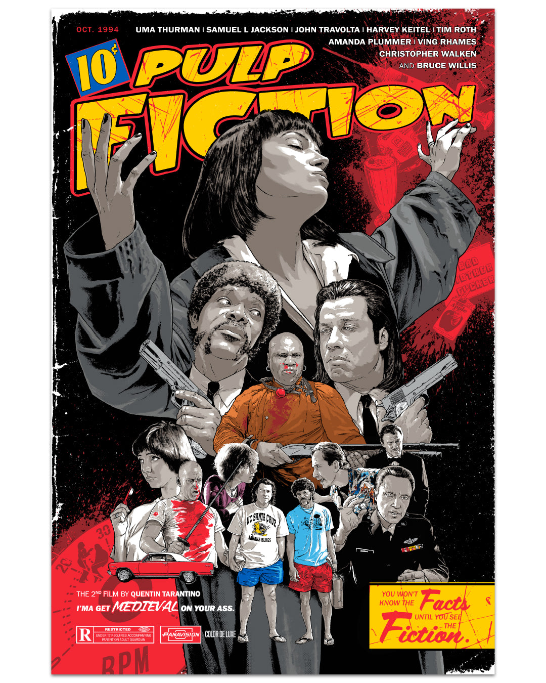 定番超歓迎】 ヤフオク! - 「PULP FICTION」 SCREEN PRINT WCP版