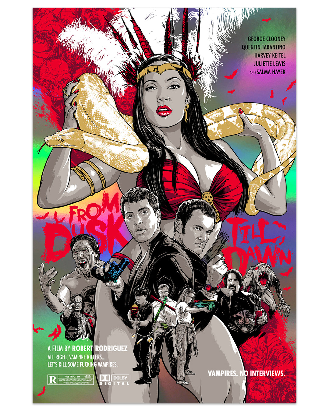 Joshua Budich - "You'll live for me. (From Dusk Till Dawn)" prints - Spoke Art