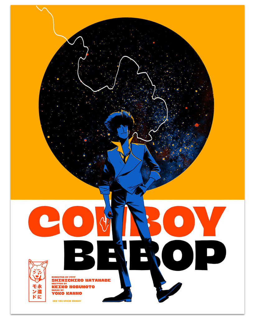 Matthew Taylor - "See You Space Cowboy" print - Spoke Art
