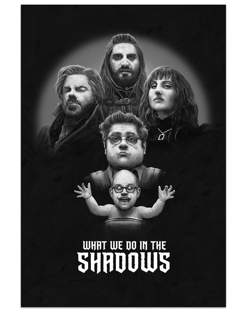 Neil Davies - "What We Do in the Shadows" prints - Spoke Art
