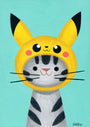 Nellie Le - "Pikachu Cat" - Spoke Art