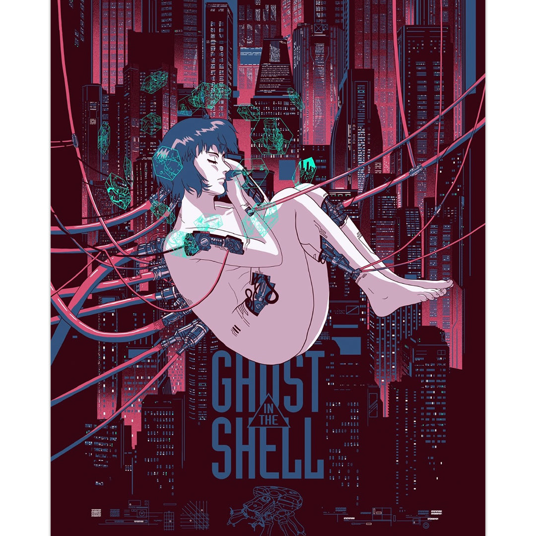 Raid71 - "Ghost in the Shell" print - Spoke Art