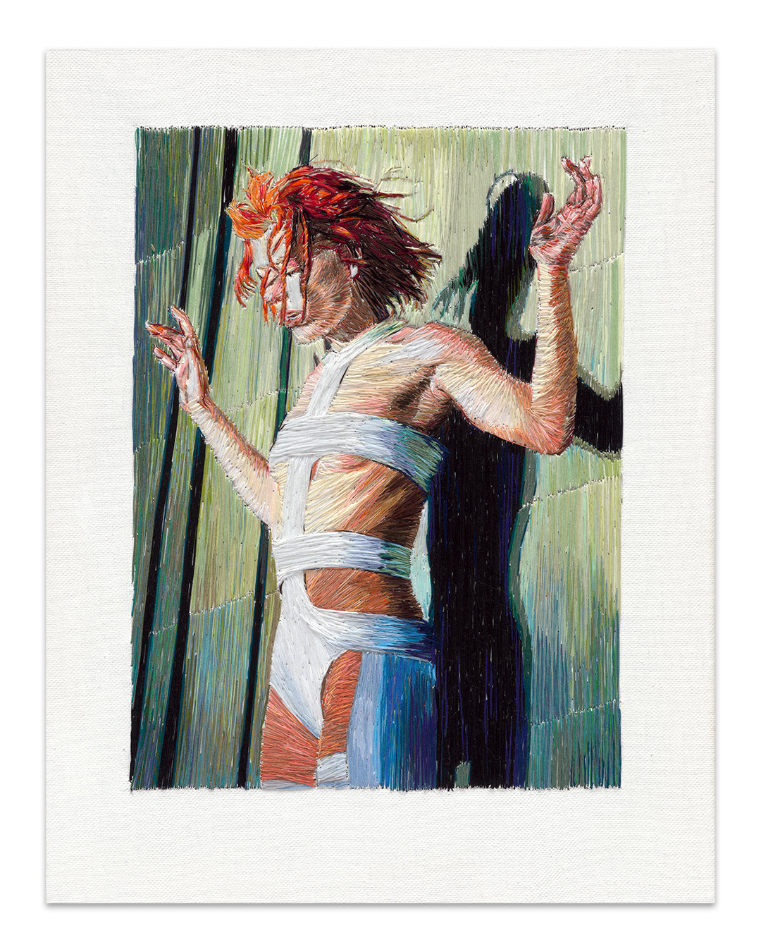 Rose Couch Leeloo print