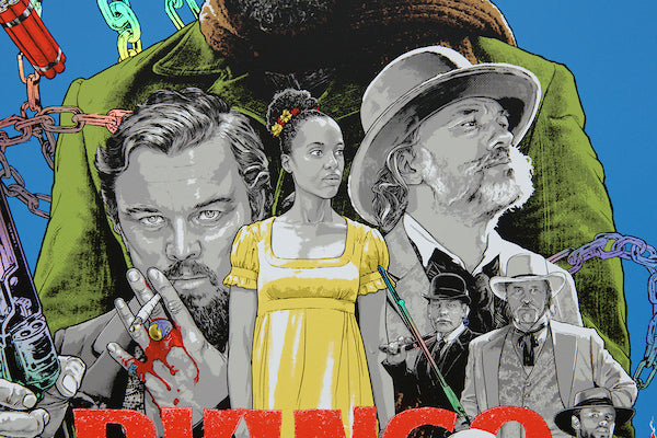 Joshua Budich - "Django Unchained" print - Spoke Art