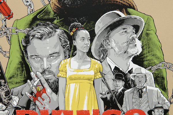 Joshua Budich - "Django Unchained" print - Spoke Art